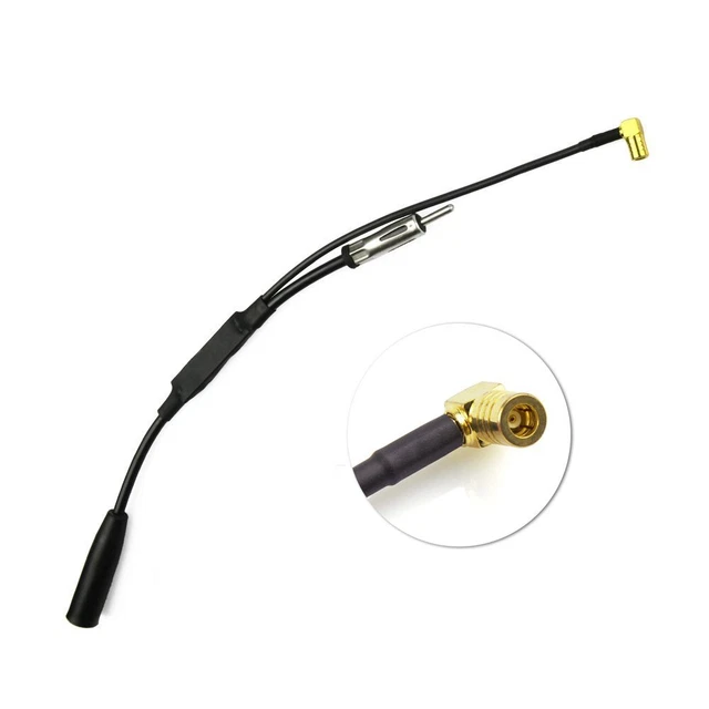 Adaptateur Antenne DAB Pour Auto - Eightwood - Compatible Blaupunkt, Pioneer, Sony, Alpine