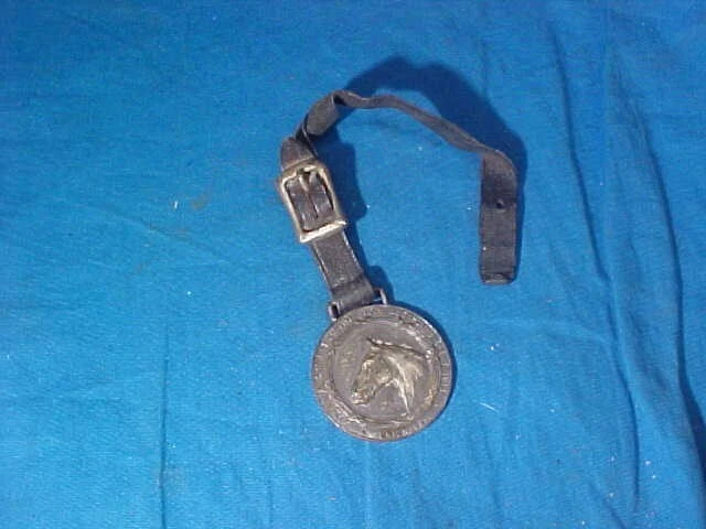Orig 1913 UNION OREGON 5th Annual LIVESTOCK SHOW Souvenir WATCH FOB Orig 1913 UNION OREGON 5th Annual LIVESTOCK SHOW Souvenir WATCH FOB