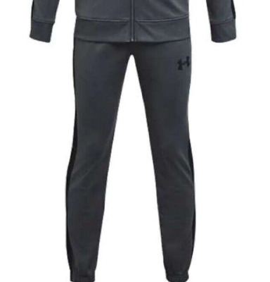 Under Armour Knit Tracksuit Bottoms Juniors Boys Grey Size UK YLG #REF1