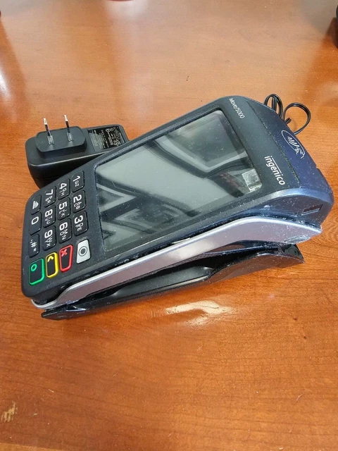 Ingenico Move 5000 w/Cradle (4G Bluetooth WiFi Payment Credit)