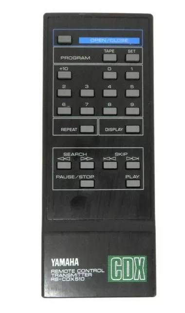 YAMAHA RS-CDX510 CD Player Remote Control CDX-510U , CD-29