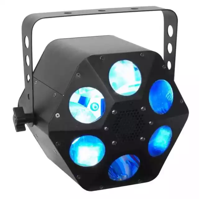 ADJ Quad Phase HP LED RGBW Moonflower DMX Lichteffekt Club Bar DJ 32W Effekt