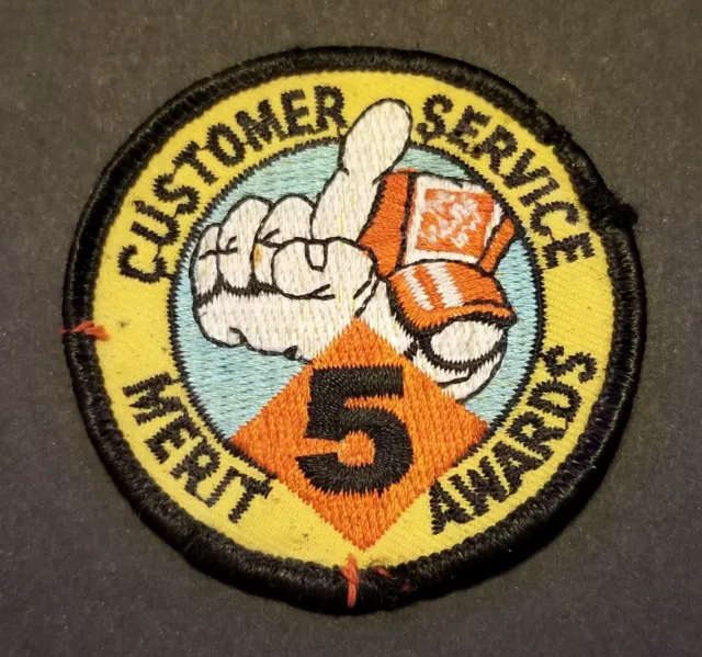 Home Depot Patch 5 Years Customer Service Merit Award 2 1/2" Badge