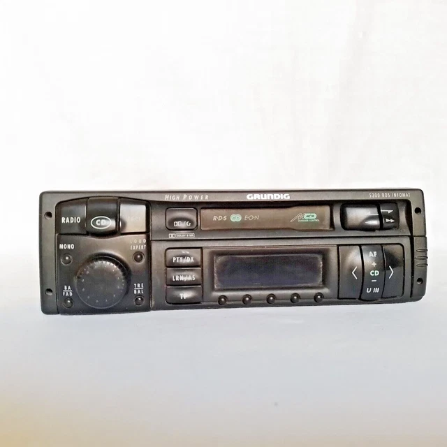Rare Vintage Grundig 5300RDS Infomat Radio Tape Player in Excellent Condition!