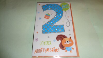 Danilo Promotions LTD Peppa Pig Carte D'anniversaire 2 Ans