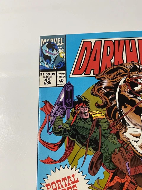 Darkhawk #45 Marvel Comics 1994 Late Issue Low Print Run 3