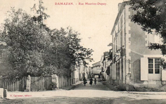 (47) DAMAZAN Rue Maurice Dupuy (Lot et Garonne) (de/bc)