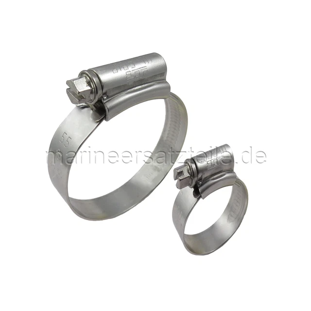 Collier de serrage en acier inoxydable, 22-30mm