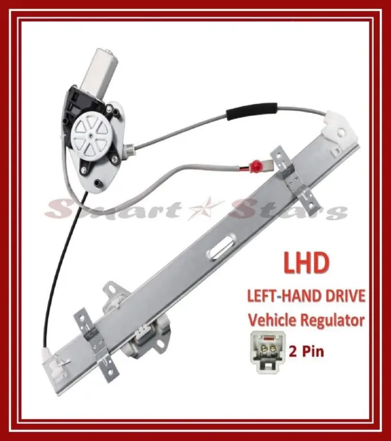 For Honda Civic Mk7 2001 2005 Front Right Side Window Regulator With 2 Pin Motor