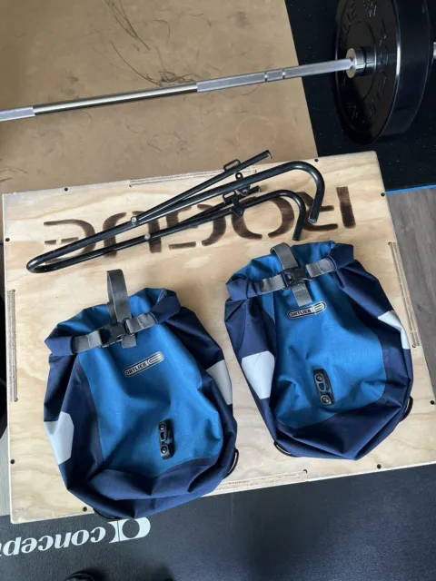 Ortlieb Sport Roller Plus Pannier Bags & Tubus Tara Front Rack