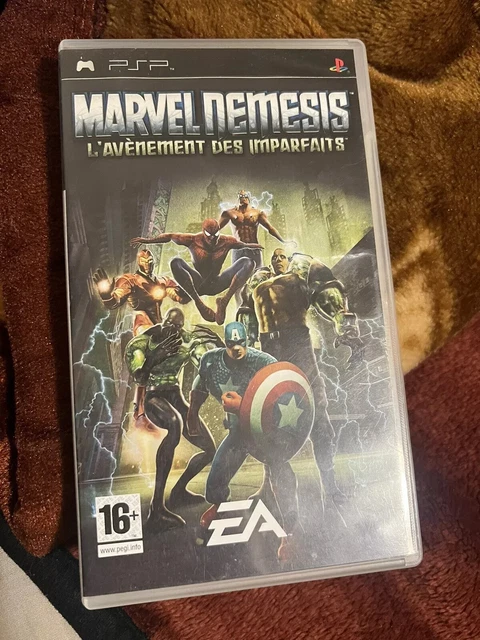 Jeu PSP Marvel Nemesis : L'Avènement Des Imparfaits – Version FR Occasion, état Correct