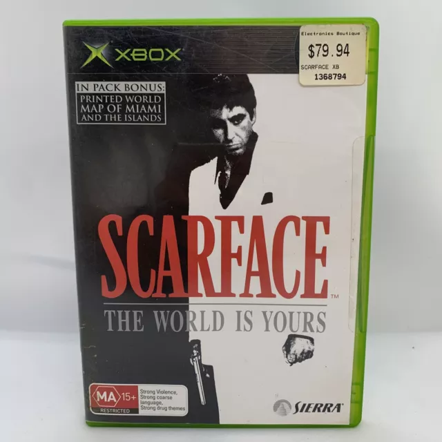 SCARFACE THE WORLD Is Yours Xbox 59.00 PicClick AU