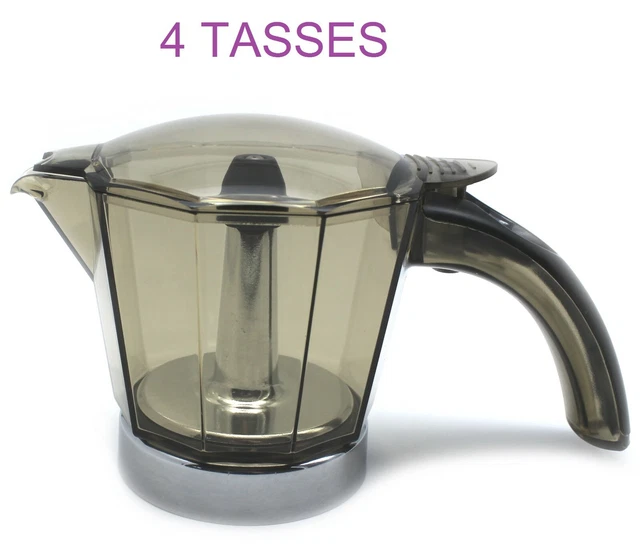Carafe Verseuse Cafetiere 4 Tasses pour Moka Cafe Alicia DELONGHI Pieces EMKE42