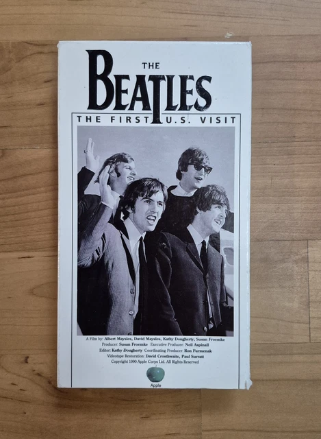 THE BEATLES LIVE VHS Classic Rock SVS Video 45 Ready Steady