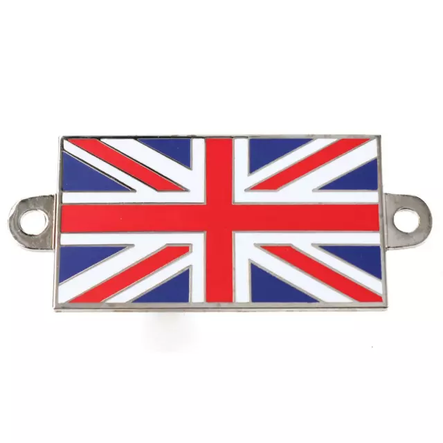 Distintivo bandiera Union Jack smaltato metallo classico emblema auto GB