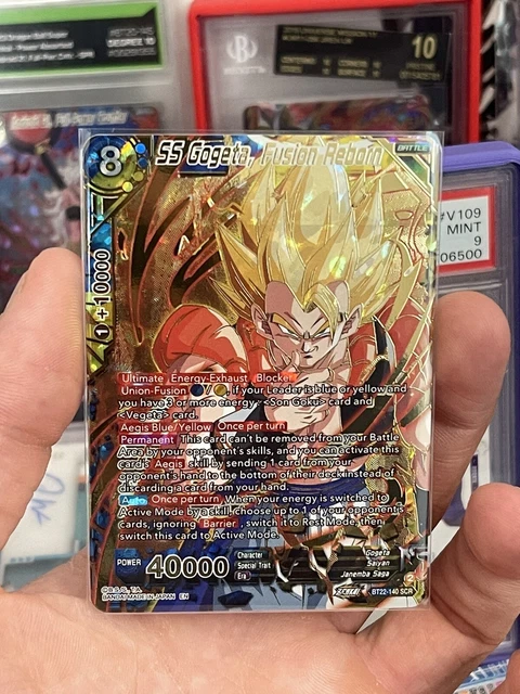 SS GOGETA FUSION Reborn BT22-140 GDR God Rare Dragon Ball Super