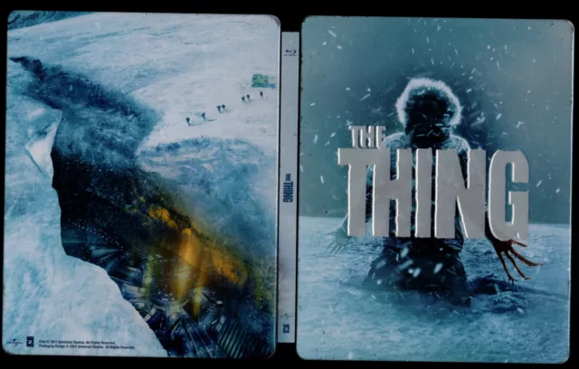 STEELBOOK   THE THING (version 2011)    COMBO BLU-RAY + DVD