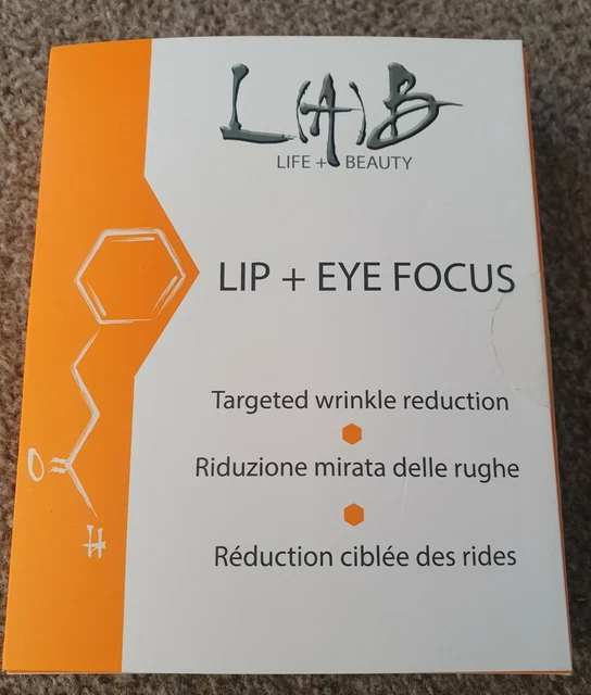 LAB LIFE + Beauty Lip & Eye Focus, Targeted Wrinkle Reduction. NEW UNOPENED. £25.00 PicClick UK