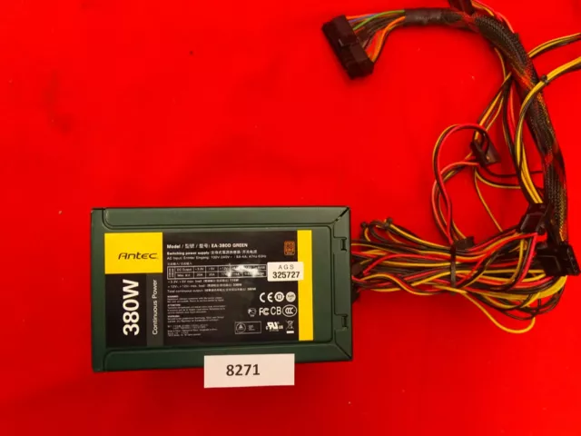 Antec EA-380D GREEN  switching power supply 380 Watt Continuous Power Netzteil