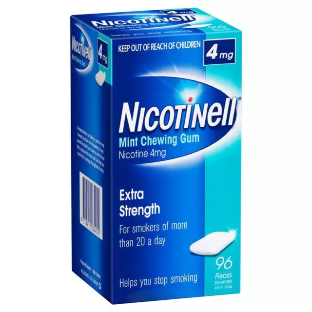 Nicotinell Chewing Gum 4mg Mint 96