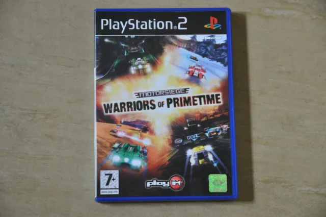 PS2 game MOTORSIEGE WARRIORS OF PRIMETIME PLAYSTATION 2