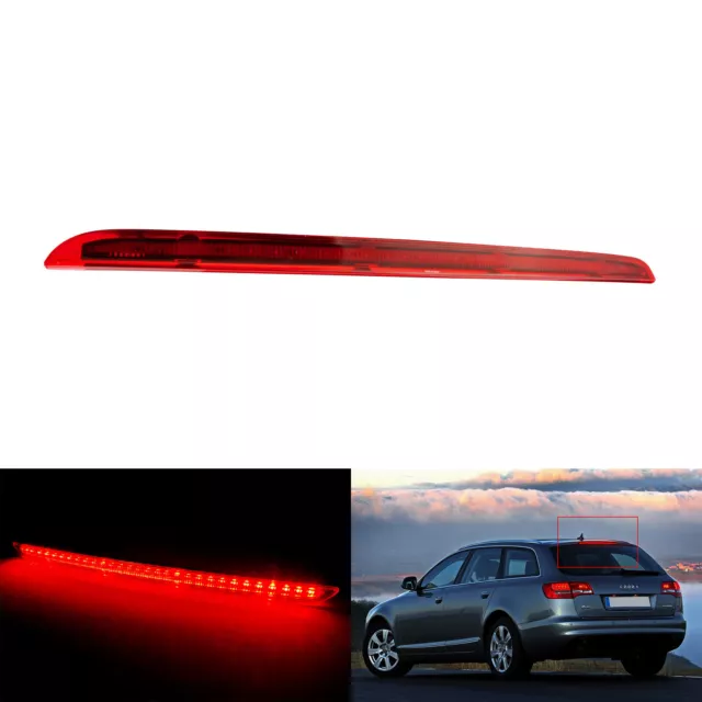 LED Third High Level Tail Brake Stop Light For Audi A6 S6 RS6 C6 Avant 2005-2011