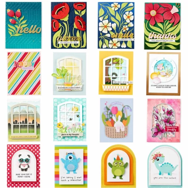 Pferde-Motiv Stanzformen Set - Metall Schablonen Für Scrapbooking & Kartenbasteln