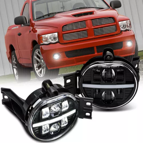 Paar LED Nebelscheinwerfer für 2002-2008 Dodge Ram 1500 2003-2009 Ram 2500 3500