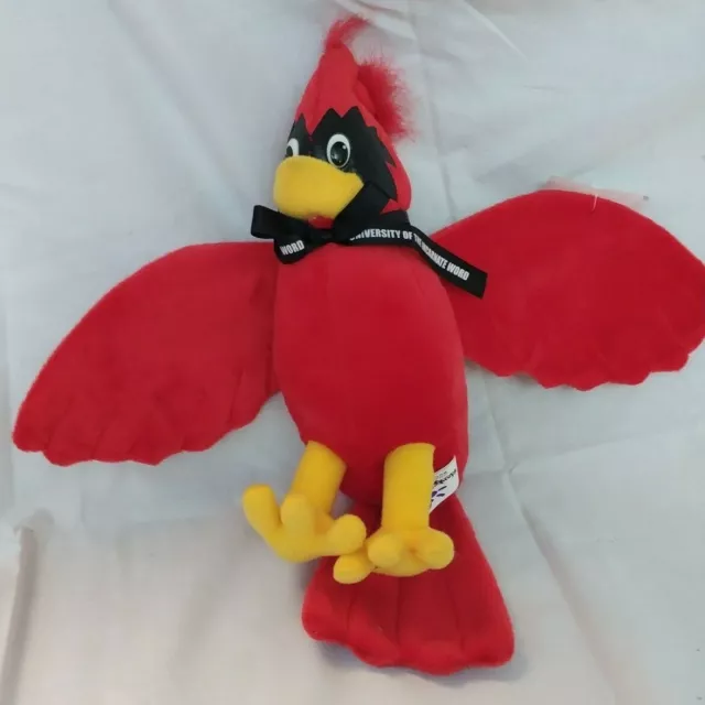 University of the Incarnate Word (UIW) Cardinals Plush Toy Mascot 12"