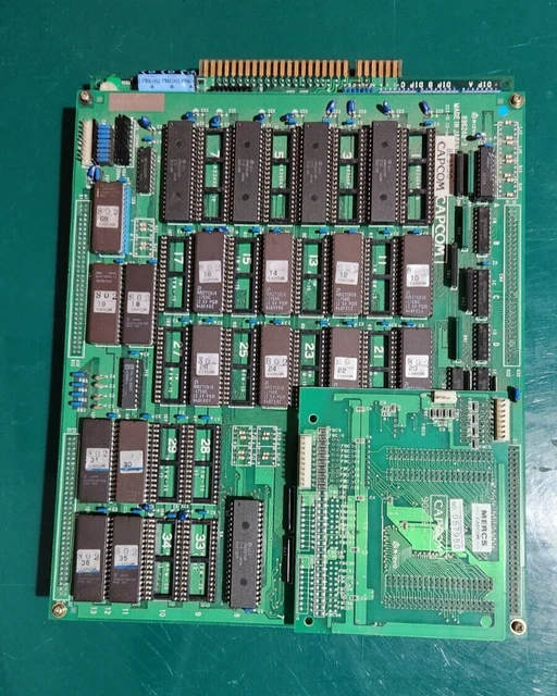 MERCS - CAPCOM CPS-1 Arcade Board Jamma Working