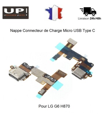 Flex NAPPE CIRCUIT CONNECTEUR DE CHARGE FLEX USB ET DU MICRO DU LG G6 OUTILS 