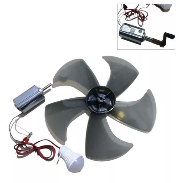 Generador imán permanente modelo turbina eólica/manivela manual hazlo tú mismo 12 V 80 W