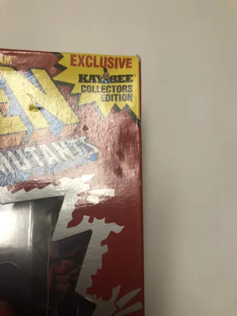 X-MEN Marvel TOY BIZ Metallic Mutants 10 inch MAGNETO Figure Box Has Damage 3