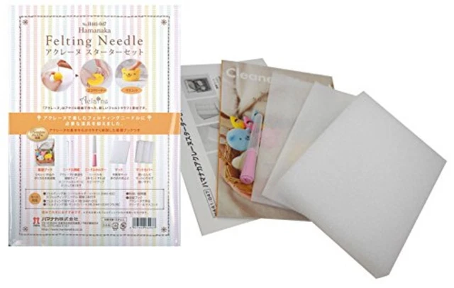 Kit de inicio con aguja de fieltro de aclaína Hamanaka H441-047 envío sin # de seguimiento Japón nuevo