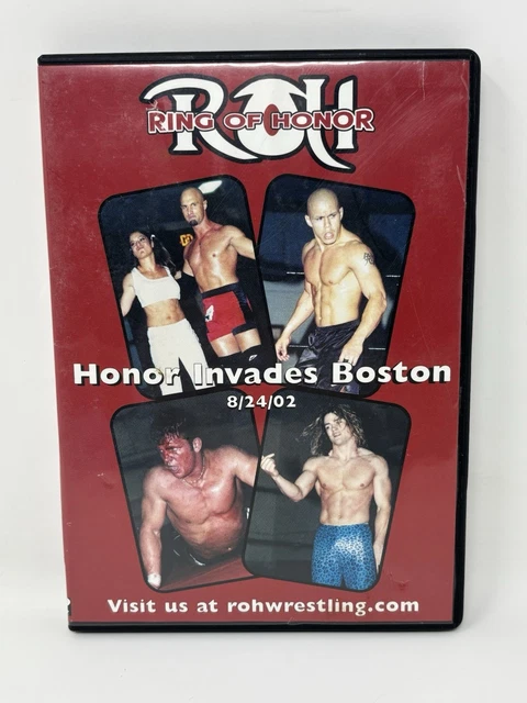 ROH HONOR INVADES Boston Original Release OOP 8/24/02 DVD WWE WWF