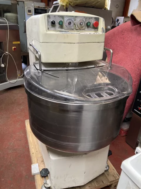 Vmi  120 Kg  Spiral Dough Mixer Royster Bakery Equipment Pie