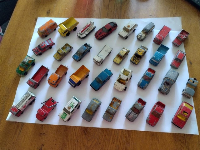 LOT DE 33 Voitures Majorette Et Matchbox Ann e 70 EUR 35 00
