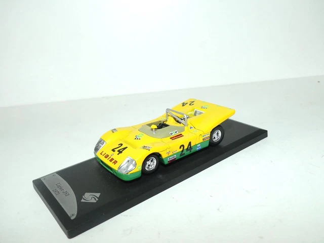 Modèle Réduit Solido 1/43 - Ligier JS3 Le Mans 1971 N°24 - Très Bon état Avec Boîte