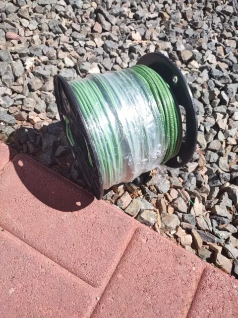 12 AWG Green Solid THHN Wire 500 Ft. Spool Cerrowire Brand