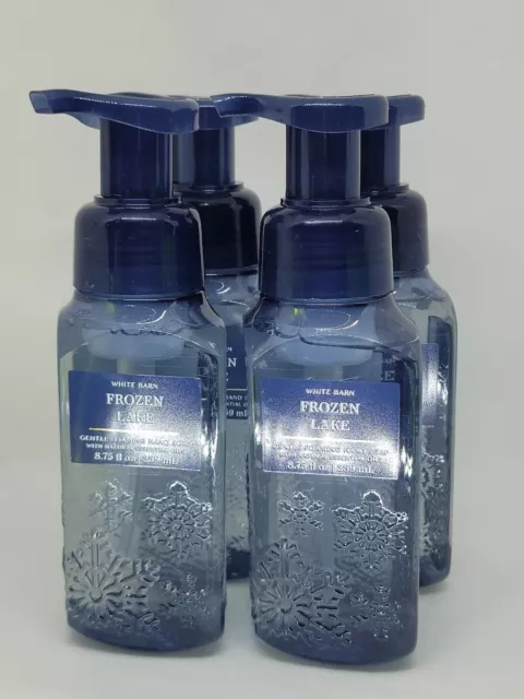 Bath & Body Works Frozen Lake Hand Soap x4 - Gentle Foaming