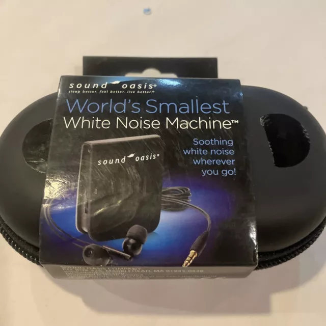 Sound Oasis sleep support 4 insomnia World's Smallest White Noise Machine S-001