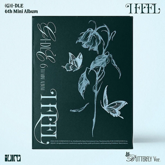 G)I-DLE 6th Mini Album I Feel (Jewel Case Ver.) Official Poster - Pho - Choice Music LA