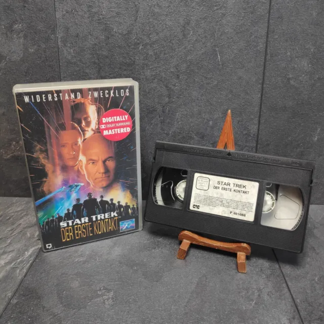 Star Trek Der Erste Kontakt VHS Wiederstand Zwecklos