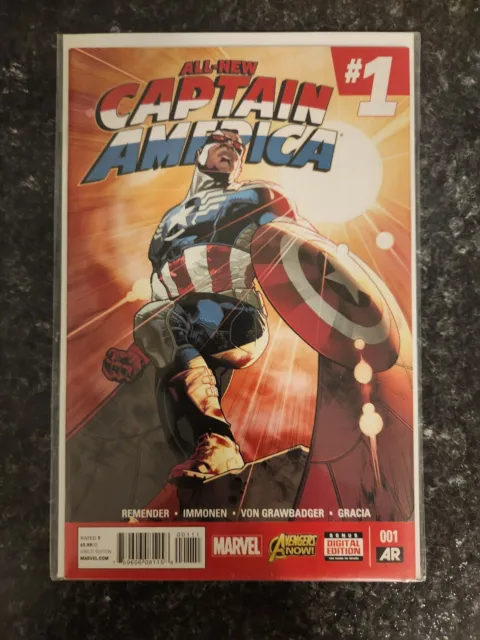 Sam Wilson Captain America Lot - Includes All-New Captain America #1, Variant