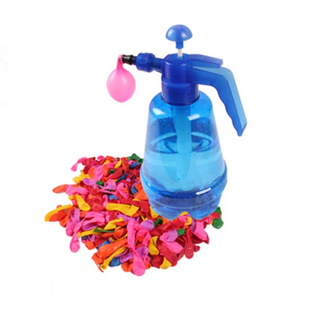 PlusFive Pompa Elettrica Per Palloncini 220-240V 15W - Portatile Con 2 Ugelli Per Palloncini 260Q E 2 Aghi Per Sport, Rosa, Per Feste E Modellaggio