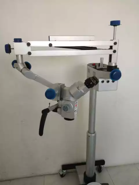 Surgical Dental Microscope with 3 step Magnifications - White Colour