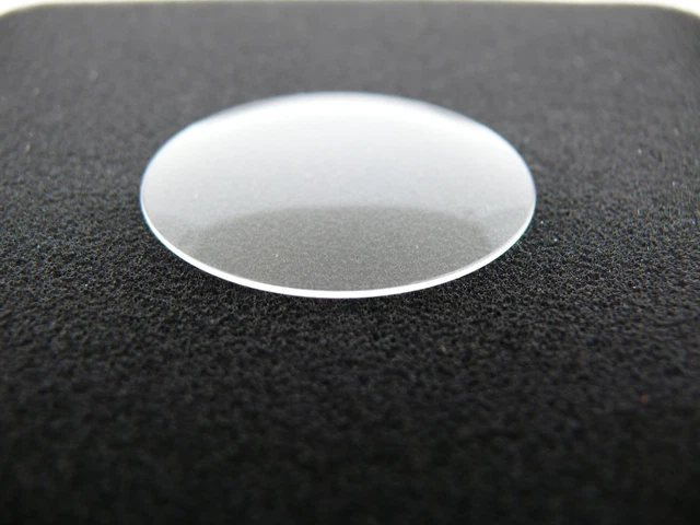 Produktbild von 2er-Set Transparentes Mineralglas – Flach, Rund, 27–36 Mm Durchmesser, 1,0 Mm Dick – Ersatz Für Smartwatch & Uhren