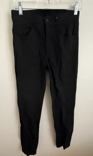 Helmut Lang Black Straight Leg Trousers Work Pants womens size 4