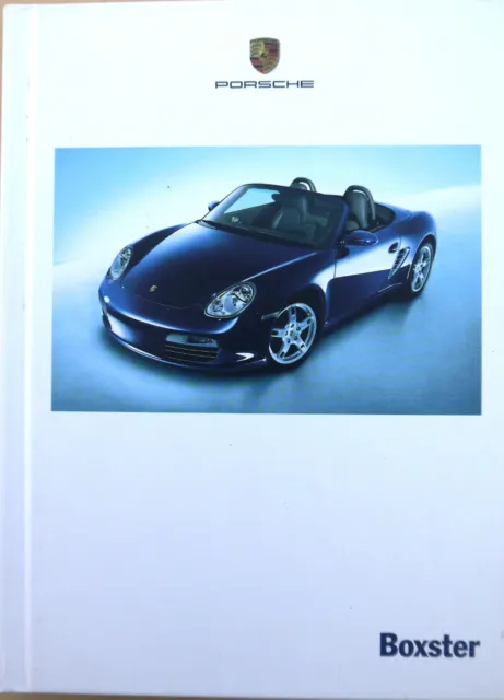 Porsche Boxster, 987, Hardback, Sales Brochure, WVK 304 420 06 E/WW