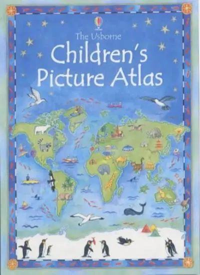 The Usborne Children's Picture Atlas By Ruth Brocklehurst, Linda Edwards